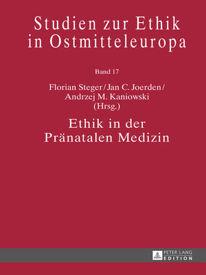 cover image of Ethik in der Pränatalen Medizin